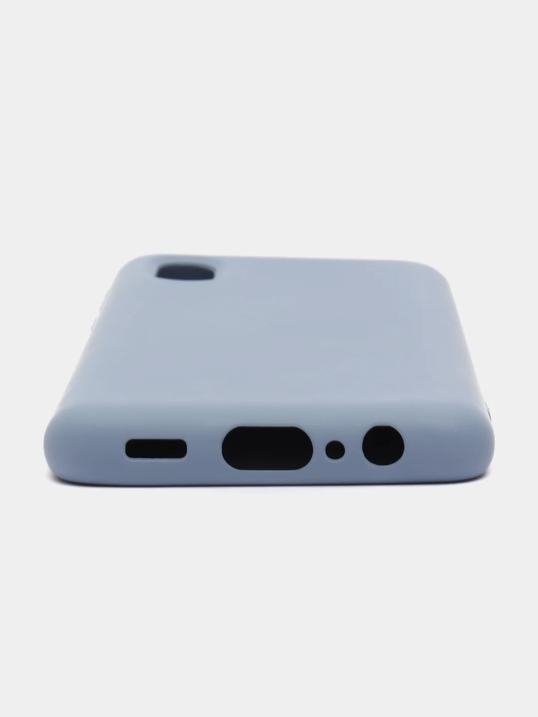 Небесно-голубой чехол для Samsung A02S, A21S, A12, A50, A01core, A10, A52, M31S, A11/M11, A41, A32 бархат