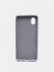 Небесно-голубой чехол для Samsung A02S, A21S, A12, A50, A01core, A10, A52, M31S, A11/M11, A41, A32 бархат