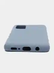 Небесно-голубой чехол для Samsung A02S, A21S, A12, A50, A01core, A10, A52, M31S, A11/M11, A41, A32 бархат