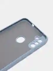 Небесно-голубой чехол для Samsung A02S, A21S, A12, A50, A01core, A10, A52, M31S, A11/M11, A41, A32 бархат
