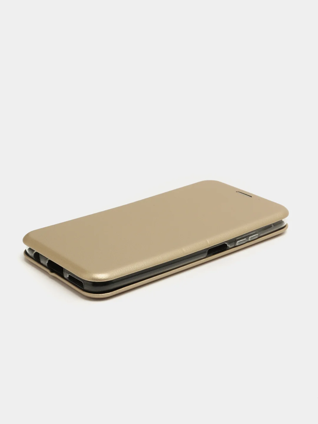 Золотой чехол-книжка "Jeneva" Huawei P40 Lite