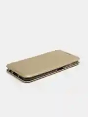 Золотой чехол-книжка "Jeneva" Huawei P40 Lite