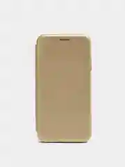 Золотой чехол-книжка "Jeneva" Huawei P40 Lite