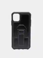 Черный чехол кожаный для iPhone 11 / 12 / 12 Pro / 13 / 13 Pro / 13 Pro Max айфон про макс магнит