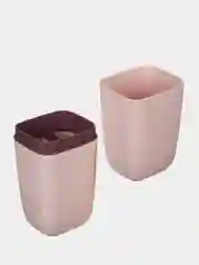 Голубой футляр для зубных щеток и пасты, 5х5х20 см, 3 цвета