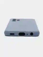 Небесно-голубой чехол для Samsung A02S, A21S, A12, A50, A01core, A10, A52, M31S, A11/M11, A41, A32 бархат