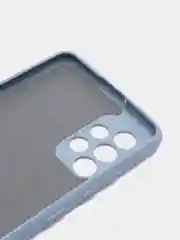 Небесно-голубой чехол для Samsung A02S, A21S, A12, A50, A01core, A10, A52, M31S, A11/M11, A41, A32 бархат