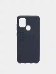 Синий меланж чехол Накладка "Soft-touch" с перфорацией для Samsung A01/A20/A21S/A41/A60/A71/A81/A91