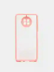 Розовый чехол матовый на Xiaomi Redmi Mi 10Lite,K30,9C,Note 8 Pro ,Poco X3 Pro,Note 9T,Mi 10T Lite