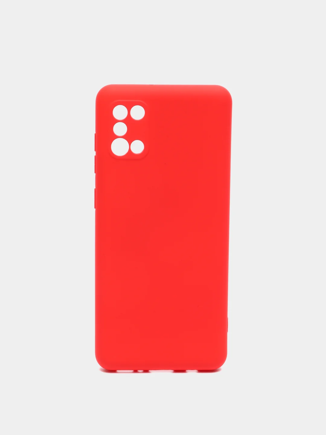 Красный чехол для Samsung A02S, A21S, A12, A50, A01core, A10, A52, M31S, A11/M11, A41, A32 бархат