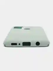 Бирюзовый чехол Накладка "Soft-touch" с перфорацией для Samsung A01/A20/A21S/A41/A60/A71/A81/A91