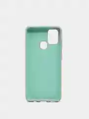Бирюзовый чехол Накладка "Soft-touch" с перфорацией для Samsung A01/A20/A21S/A41/A60/A71/A81/A91