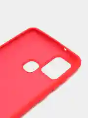 Алый чехол Накладка "Soft-touch" с перфорацией для Samsung A01/A20/A21S/A41/A60/A71/A81/A91