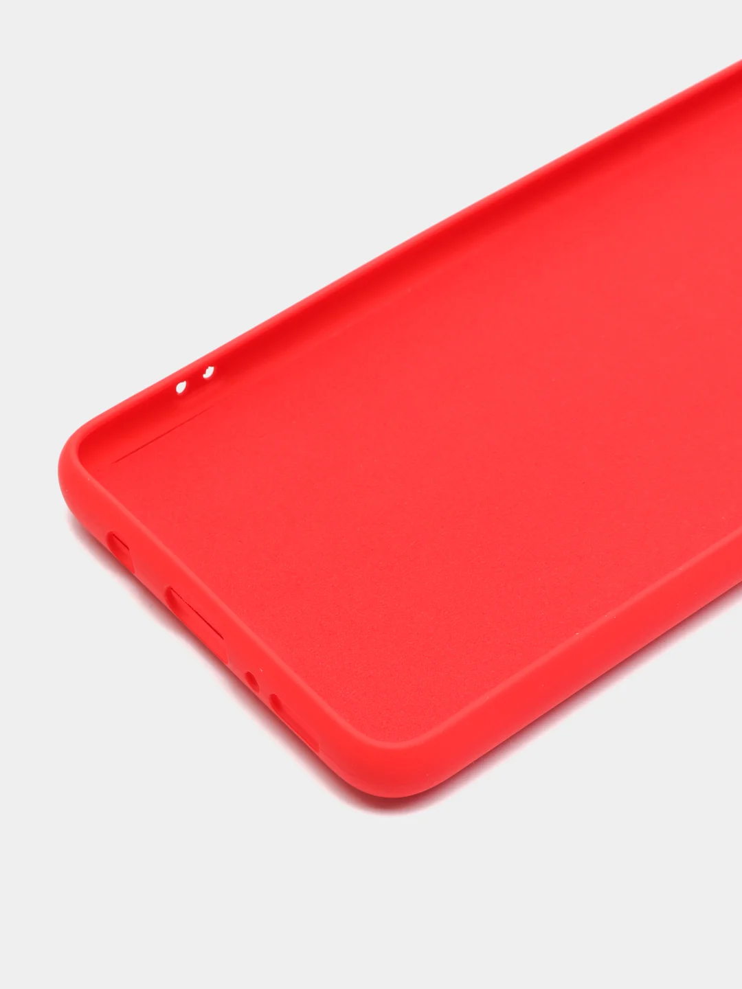 Красный чехол для Samsung A02S, A21S, A12, A50, A01core, A10, A52, M31S, A11/M11, A41, A32 бархат
