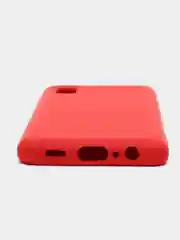 Красный чехол для Samsung A02S, A21S, A12, A50, A01core, A10, A52, M31S, A11/M11, A41, A32 бархат