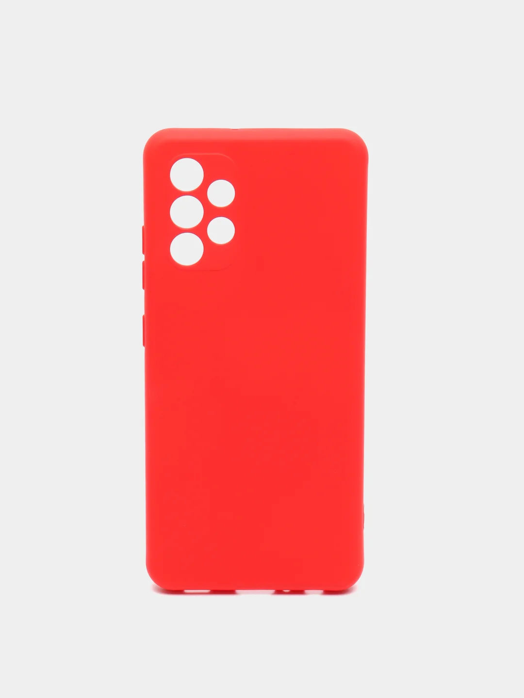Красный чехол для Samsung A02S, A21S, A12, A50, A01core, A10, A52, M31S, A11/M11, A41, A32 бархат