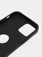 Темно-синий чехол для iPhone 14 / 11 / 12 / 13 Pro Max Plus кожаный на айфон про макс