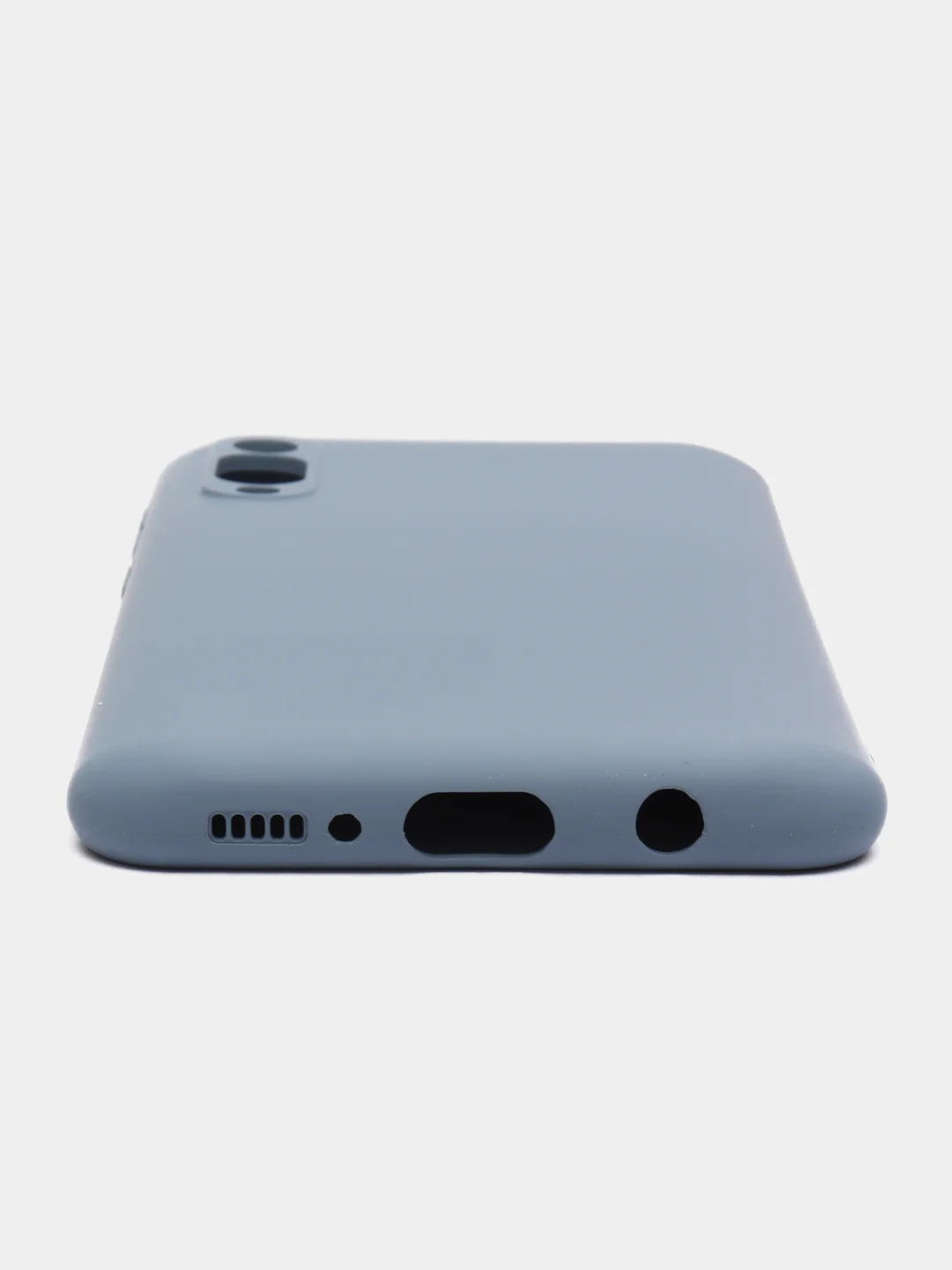 Небесно-голубой чехол для Samsung A02S, A21S, A12, A50, A01core, A10, A52, M31S, A11/M11, A41, A32 бархат
