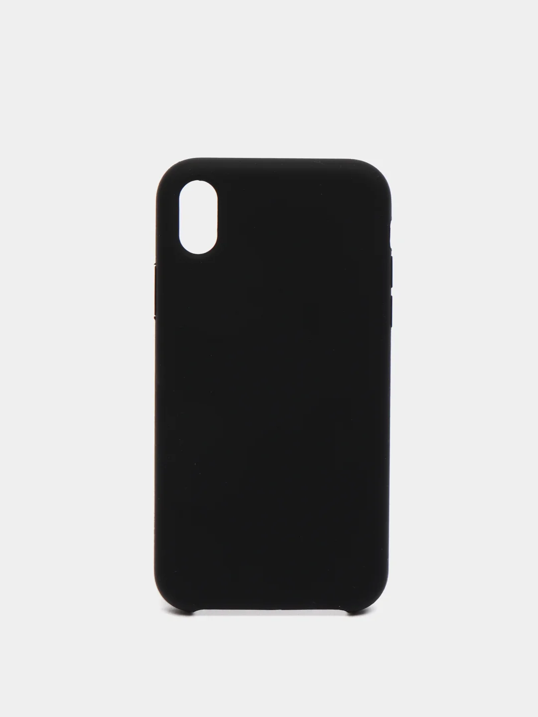 Черный защитный силиконовый чехол Silicone Cover iPhone X, XS, XR, XS Max