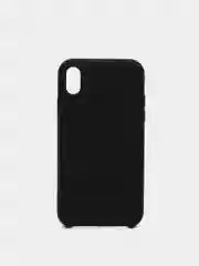 Черный защитный силиконовый чехол Silicone Cover iPhone X, XS, XR, XS Max