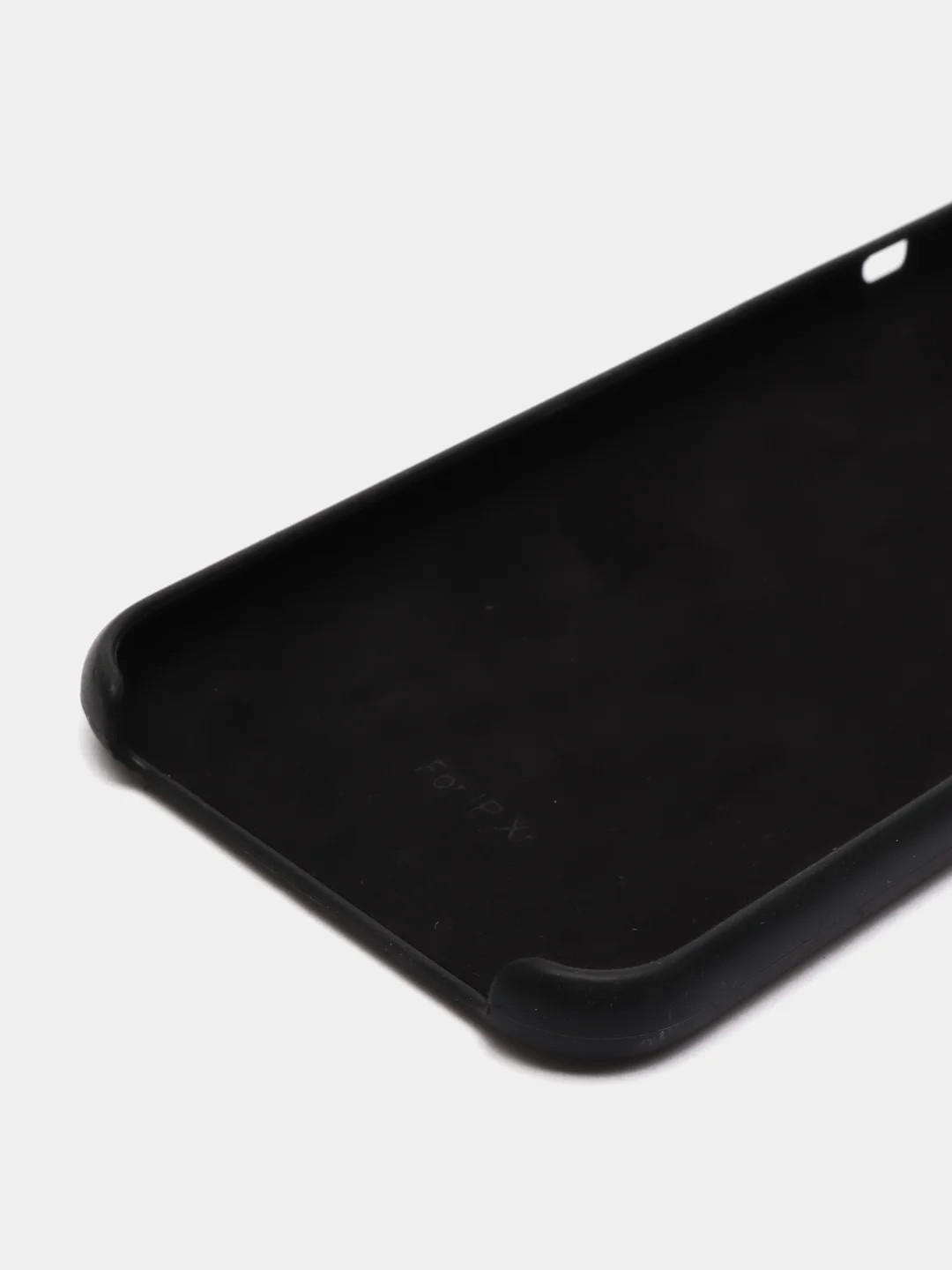 Черный защитный силиконовый чехол Silicone Cover iPhone X, XS, XR, XS Max