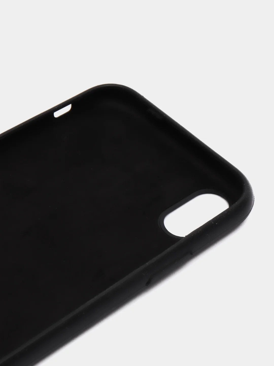 Черный защитный силиконовый чехол Silicone Cover iPhone X, XS, XR, XS Max