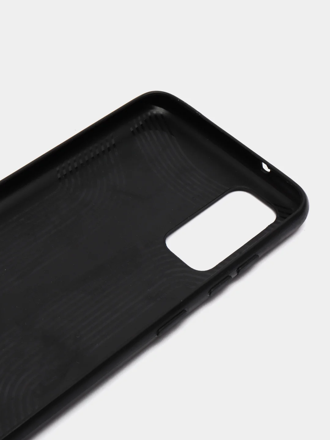 Черный чехол из эко кожи с карманом для карт на Samsung S20 S20 Plus S20 Ultra