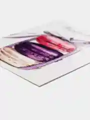 Фиолетовый мини открытка для цветов и подарков, с днем рождения, маме, с днем мамы