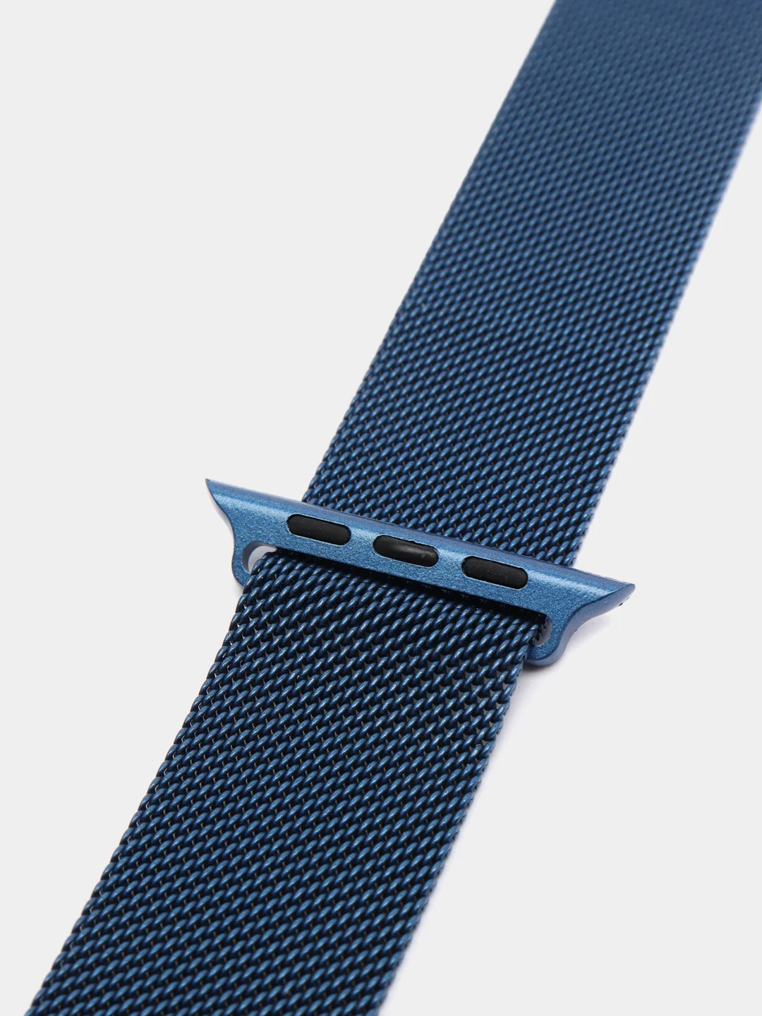 Синий ремешок Apple Watch 38 /40 /41, 42 /44 /45 мм миланское плетение (миланская петля)
