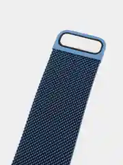 Синий ремешок Apple Watch 38 /40 /41, 42 /44 /45 мм миланское плетение (миланская петля)
