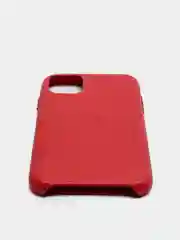 Красный кожаный чехол накладка для iPhone 11