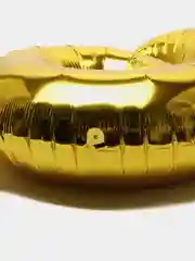 Шар-цифра фольгированный, 75-85 см, золотой