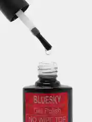 Красный топ для ногтей без липкого слоя Bluesky,база для ногтей,гель лак для маникюра