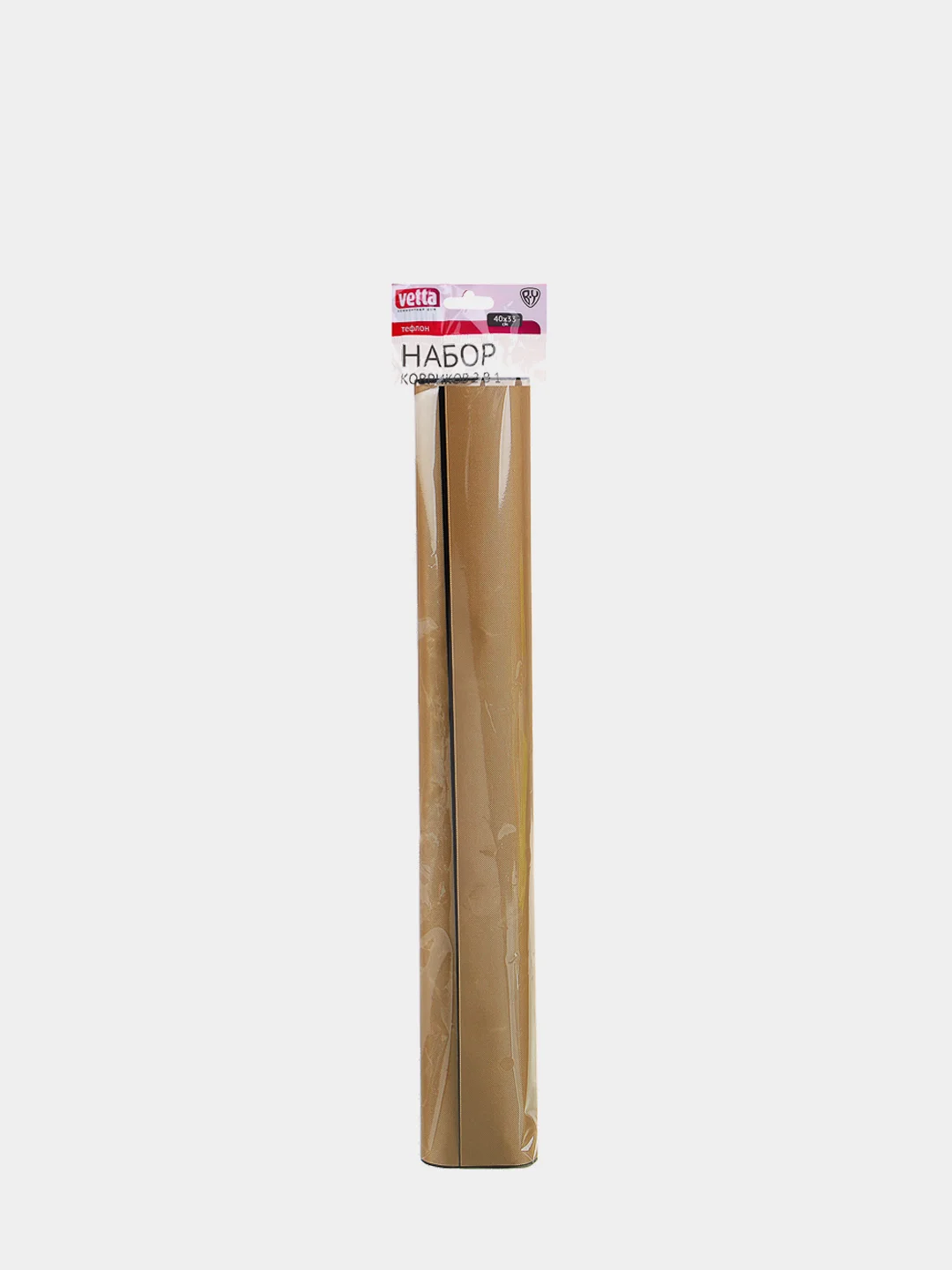 Набор антипригарных ковриков, многоразовые, тефлоновые, 40 x 33 см