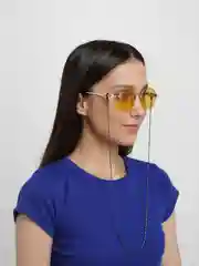 Угольный цепочка на очки , цепь на солнцезащитный очки, держатель, золото, серебро