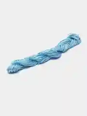Голубой шнур плетеный для плетения браслетов и рукоделия
