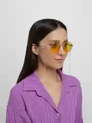 Серебряный цепочка для очков