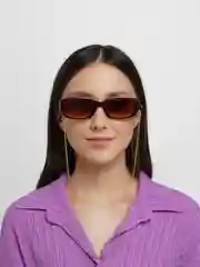 Золотой цепочка для очков