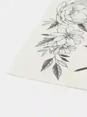 Манго временная татуировка 9,6х19 см/переводная татуировка/тату рукав/для тела/