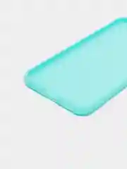 Бирюзовый силиконовый чехол для Xiaomi Redmi 9A (Сяоми Редми 9А), прозрачный