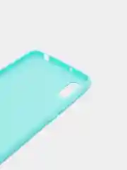 Бирюзовый силиконовый чехол для Xiaomi Redmi 9A (Сяоми Редми 9А), прозрачный