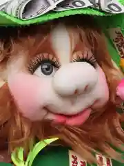 Зеленый игрушка "Домовенок"