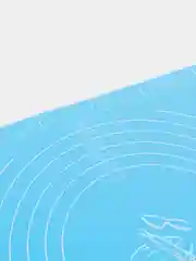 Голубой коврик силиконовый