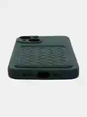 Зеленый чехол с карманом для карты и мягкой вставкой для iPhone 13, 13 Pro, 13 Pro Max