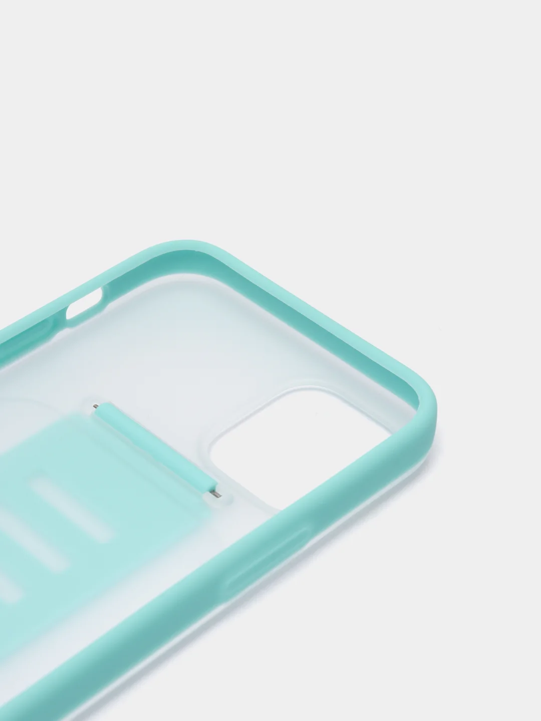 Салатовый противоударный чехол с ремешком держателем для iPhone 12, 12 Pro, 12 Pro Max, 12 Mini