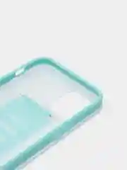Салатовый противоударный чехол с ремешком держателем для iPhone 12, 12 Pro, 12 Pro Max, 12 Mini