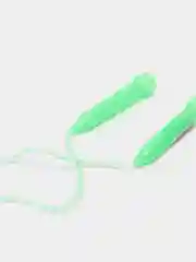 Салатовый скакалка детская спортивная