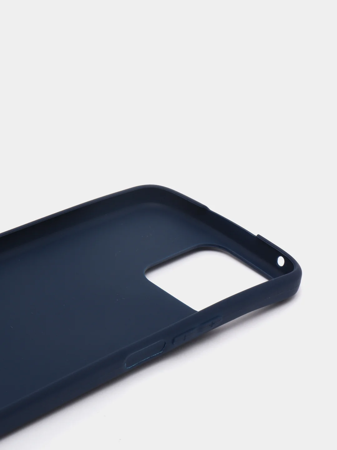 Темно-синий чехол Honor X8 4G (Хонор Х8 4Г), силиконовый, цветной, матовый