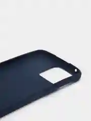 Темно-синий чехол Honor X8 4G (Хонор Х8 4Г), силиконовый, цветной, матовый