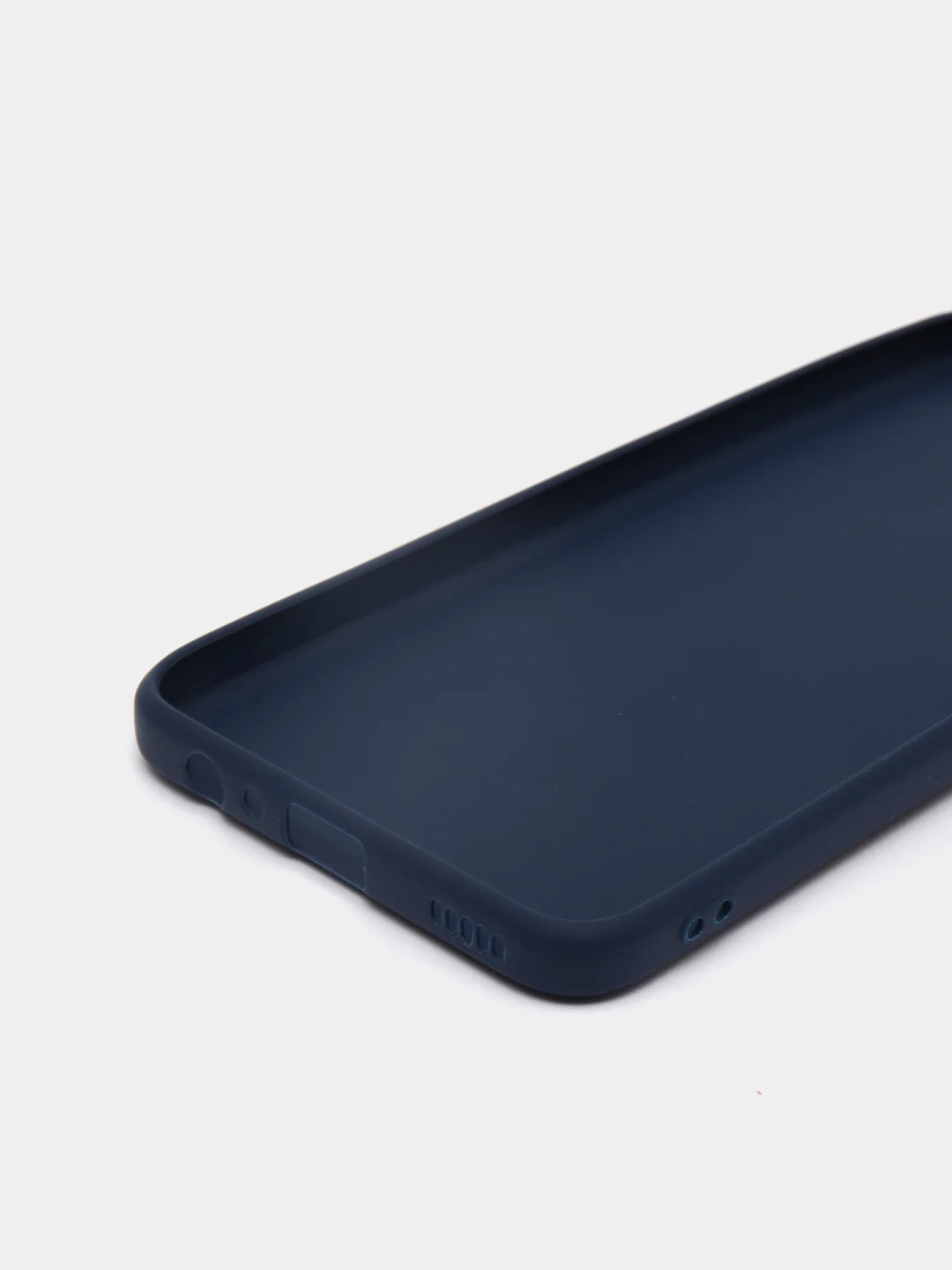 Темно-синий чехол Honor X8 4G (Хонор Х8 4Г), силиконовый, цветной, матовый